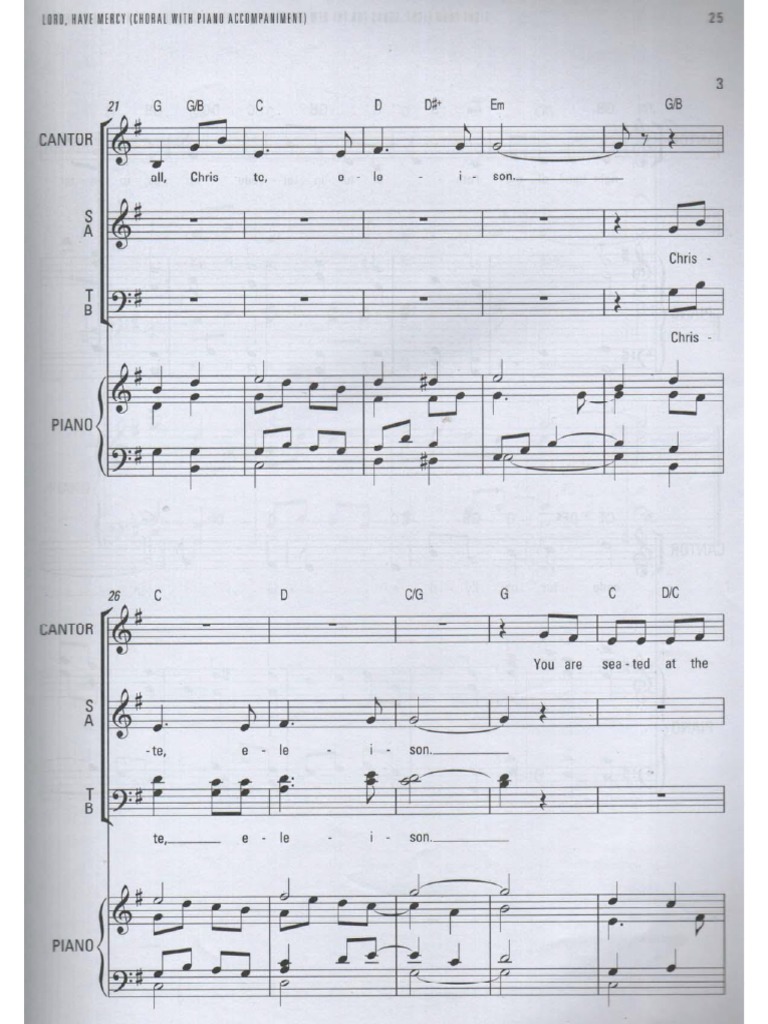 Lord, Have Mercy (Kyrie, Eleison) 5