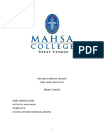 Diploma in Medical Imaging Final Year Case Study