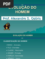 Biologia PPT - Evolução do Homem