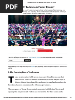 Yuval Noah Harari on Why Technology Favors Tyranny - The Atlantic