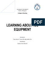 Learning About Icu Equipment: Adamson University
