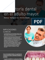 Geriatria- Operatoria Dental
