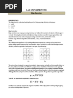 Lab Experiment#08: Edge Detection