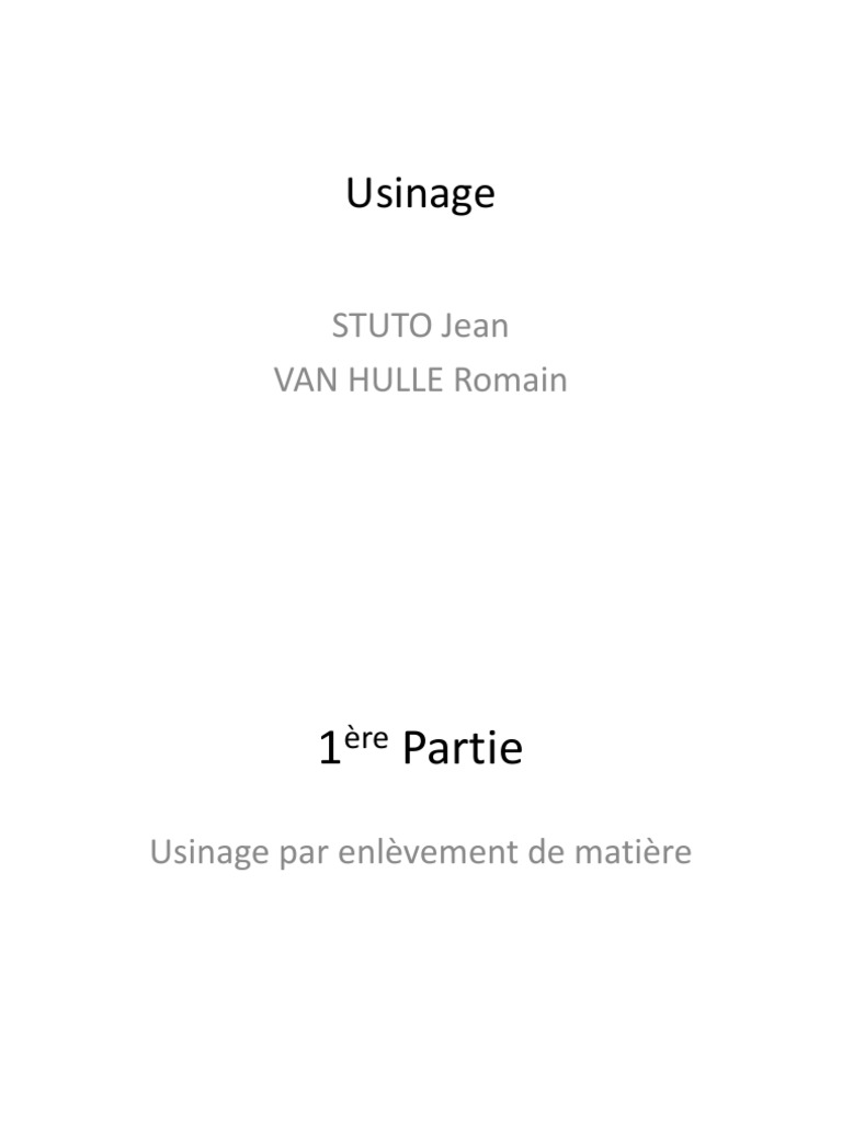 Guide Usinage Usinage Rectification Mécanique - 