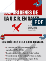 Los Orígenes de La Ucr en Salta