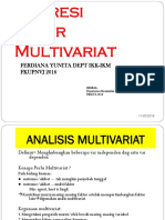 Multivariat Regresi - Linier