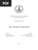 Algebraic Properties of Chromatic Polynomial of A Graph PDF