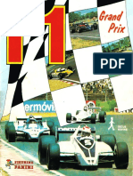 Album Panini Formula 1 Grand Prix 1980 (Restaurado)