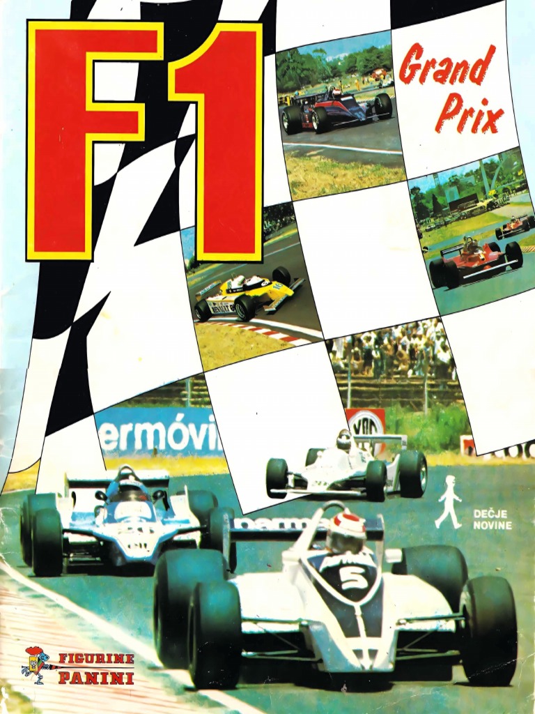 Album Panini Gran Prix 1980 – Édition épuisée – Vierge – Italie