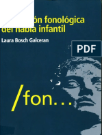 Evaluación Fonológica Del Habla - Laura-Bosch PDF