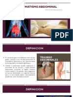 Traumatismo Abdominal