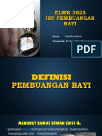 Pembentangan Individu Pembuangan Bayi