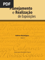 Planejamento de exposições - museus
