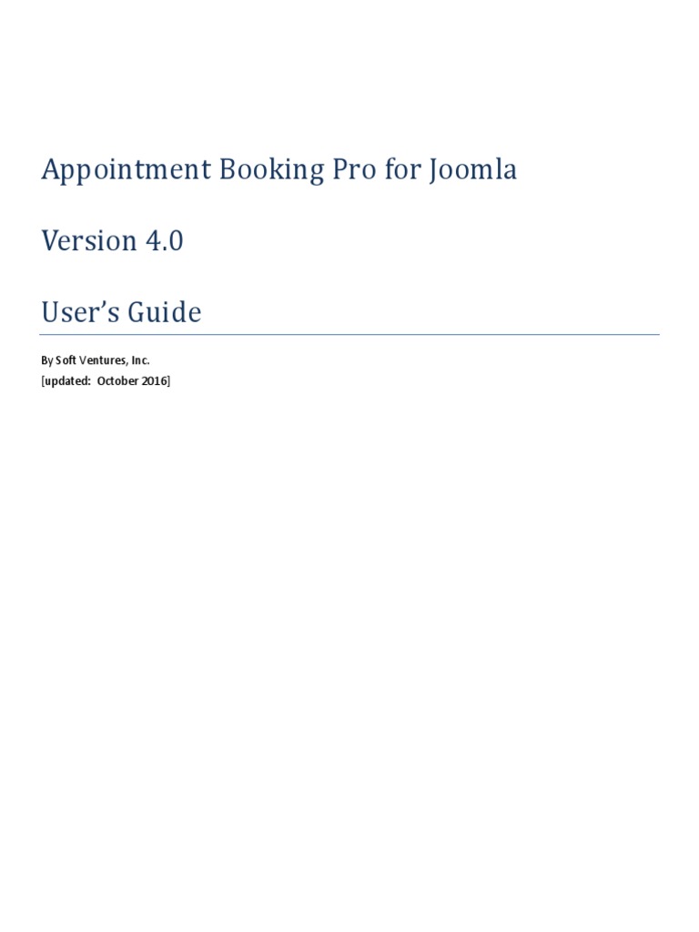 Appointment Booking Pro 4 Joomla PDF Icon Joomla
