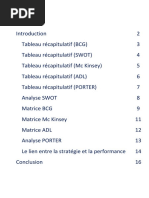 Les strategies organisationnels