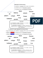 Guia de Actividades Sustantivos y Adjetivos