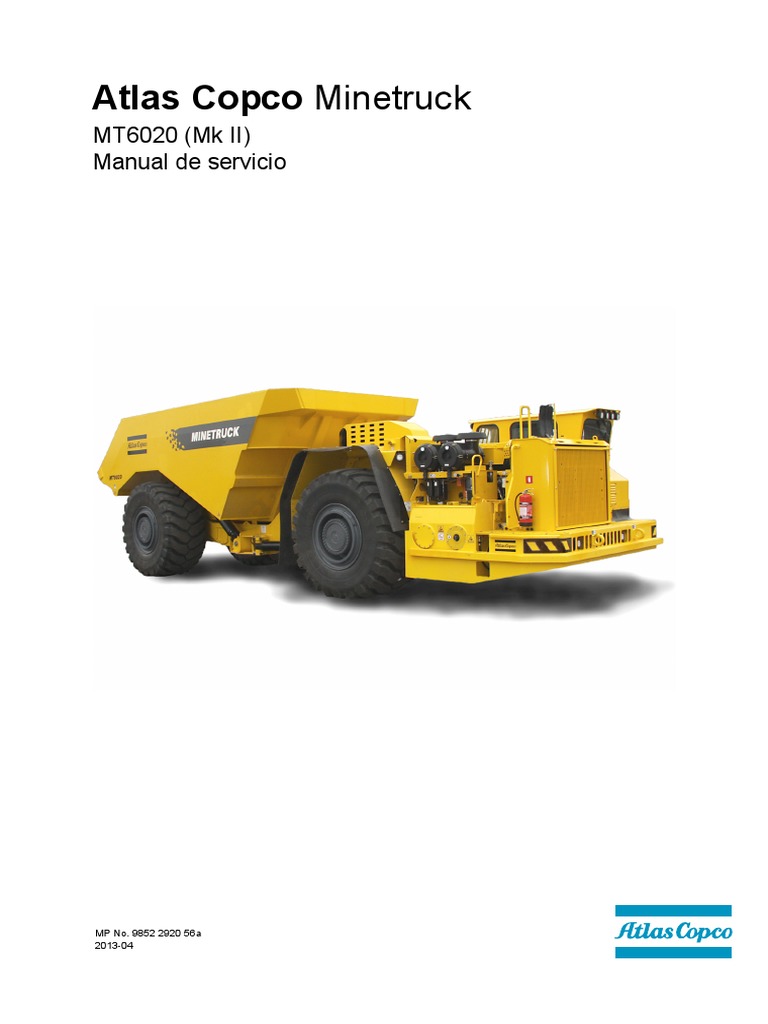 9852 2920 56a Service Manual Mt6020 Mk Ii Eje Bomba