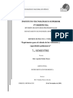 Reporte de Parctica Instrumentacion Biomedica Unidad III