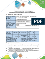 Guía de Actividades y Rúbrica de Evaluación - Etapa 3 - Ejecucion y Seguimiento