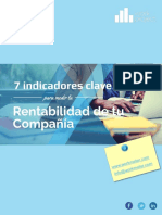 7 Indicadores Clave para Medir La Rentabilidad de Tu Compañía