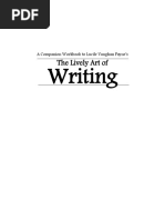 Lively art of writing