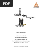 TRABALHO ATPS RECURSOS HUMANOS ANHANGUERA