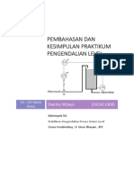 Optimal PID Parameter untuk Pengendalian Level