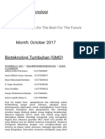 October - 2017 - BIOteknologi