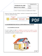 Energie Solaire Photovoltaique