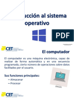 1- Introducción Al Sistema Operativo