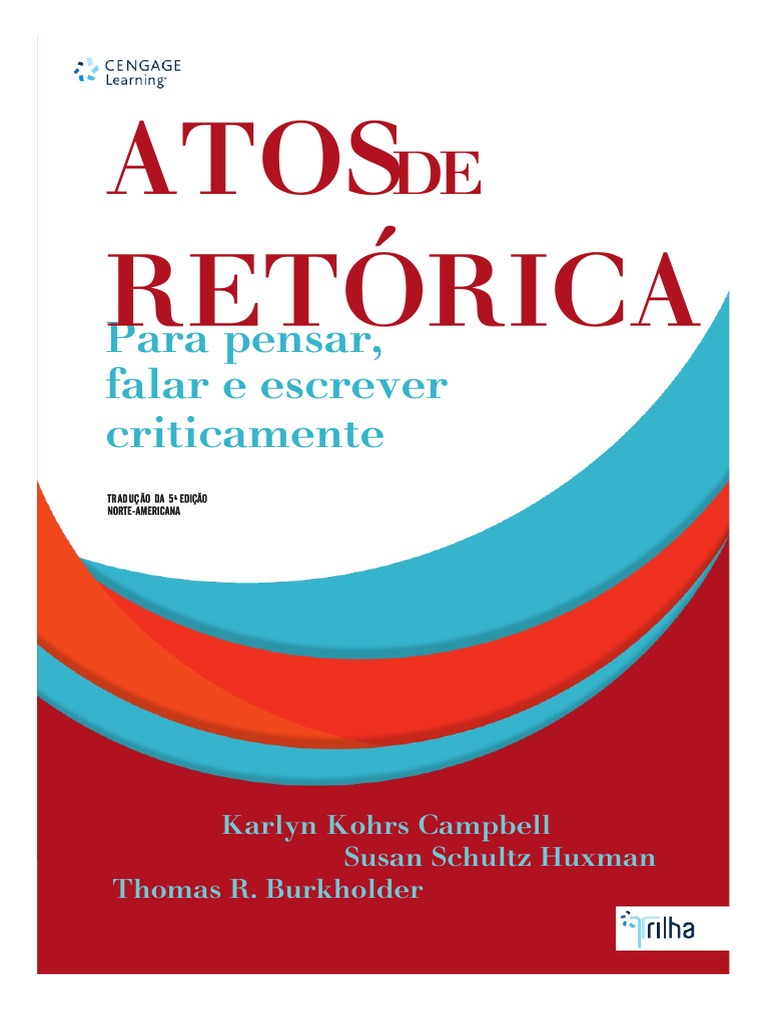 Atos de Retórica: Pensar, Falar e Escrever | PDF | Retórica | Humano