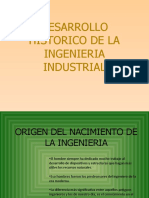 Desarrollo Historico de La Ingenieria Industrial