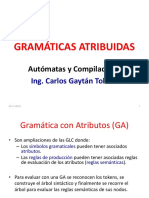 Gramáticas Atribuidas: Autómatas y Compiladores