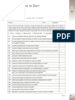 09 - Escala de Zarit Carga Del Cuidador PDF