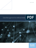 Data Management Artificial Intelligence 109860