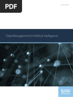 Data Management Artificial Intelligence 109860