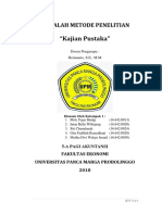 Kelompok 1 Kajian Pustaka Metpen 5A Akuntansi