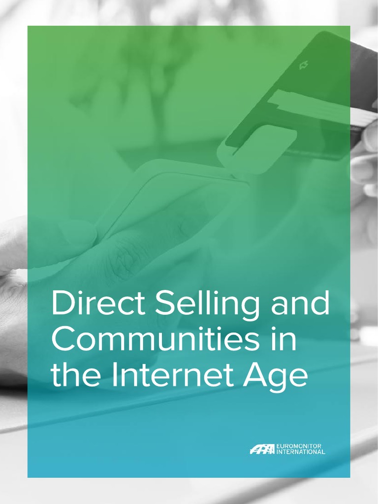 SB Direct Selling Communities Internet Age | PDF | Sales | Retail