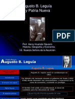 Augusto B Leguía