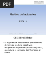 GESTION DE INCIDENTES