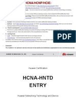 HCNA-HNTD Entry Training Materials V2.2 E