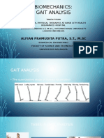 Biomechanics - Gait Analysis