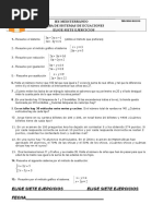 Sistemas de Ecuaciones 3 Eso