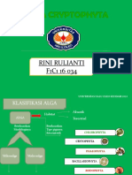 Presentasi RINI RULIANTI Metabolisme Alga