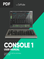 Softube Console 1 Manual