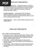 Download Jenis Audit Keselamatan amp Laporan Audit by Kapten Ir Viruseuse SN39373035 doc pdf