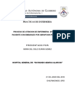 Practicas de Enfermeria: Proceso de Atencion de Enfermeria Aplicado en Paciente Con Embarazo Por Abrupcion Placentaria