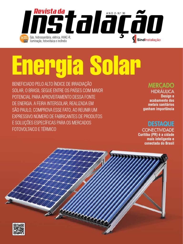 Revista Da Instalação Ed.30 PDF | PDF | Energia solar | Gás natural