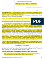 Leis das Reações Químicas (Leis Ponderais).pdf