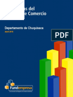 Estadísticas Del Registro de Comercio de Bolivia - Departamento de Chuquisaca - Abril 2018
